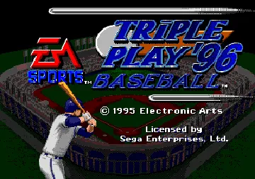 Triple Play 96 (USA) screen shot title